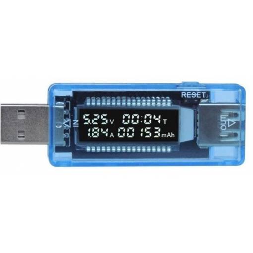Foto - Tester V-A și măsurător de capacitate 4-20V/0-3A DC KWS-V20 - tester USB