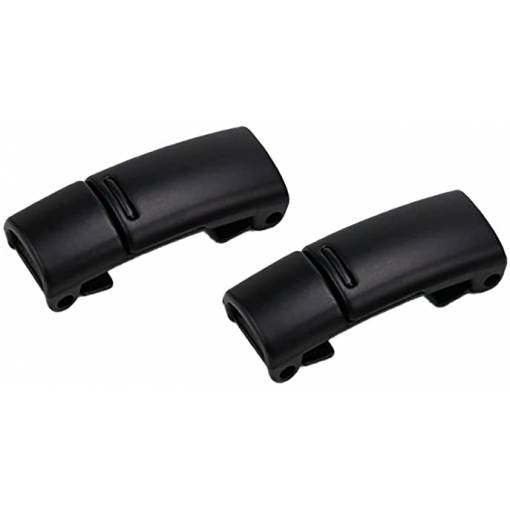 Foto - Clips magnetic din metal pentru sireturi - Negru