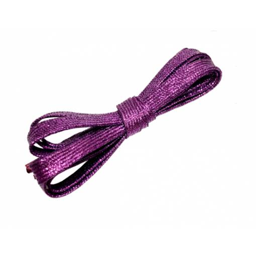 Foto - Șireturi pentru pantofi sau hanorace, o pereche - Violet, 115 cm