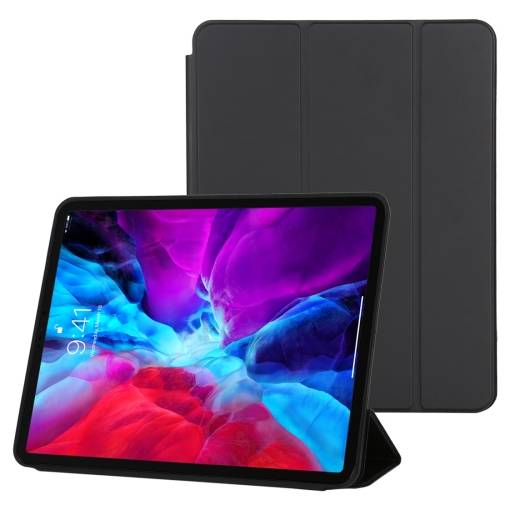 Foto - Carcasă din PU pentru Apple iPad Pro 12.9 (2020) - Negru