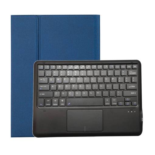 Foto - tastatură pentru iPad Pro 12.9 (2020) + slot pentru Apple Pencil - Albastru Regal