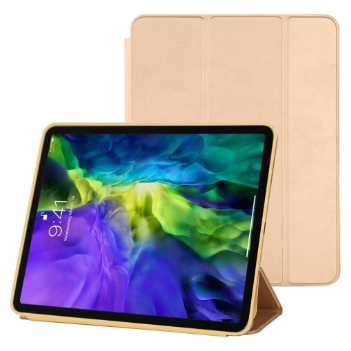 Foto - <b>Carcasă din PU pentru Apple iPad Pro 11 (2020) - Aurie</b>