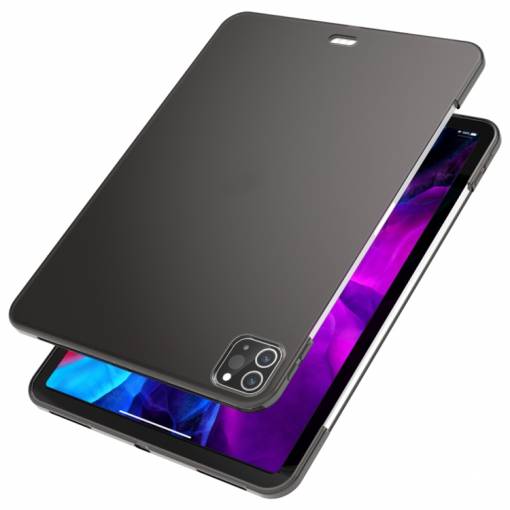 Foto - <b>Carcasă transparentă pentru iPad Pro 11 (2020) - Neagră</b>