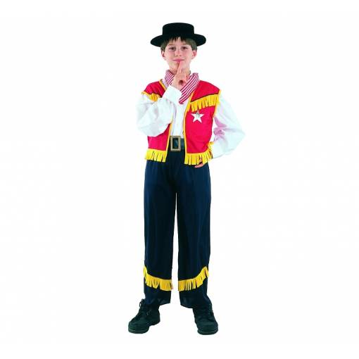Foto - Costum pentru copii - Cowboy, Roșu 120/130