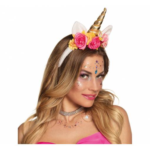 Foto - Căciulă pentru femei - Unicorn cu urechi