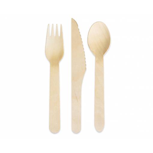 Foto - Set de bețișoare de lemn - 6 bucăți