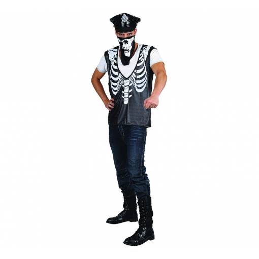 Foto - Costum de bărbați - Schelet Gangster, 56