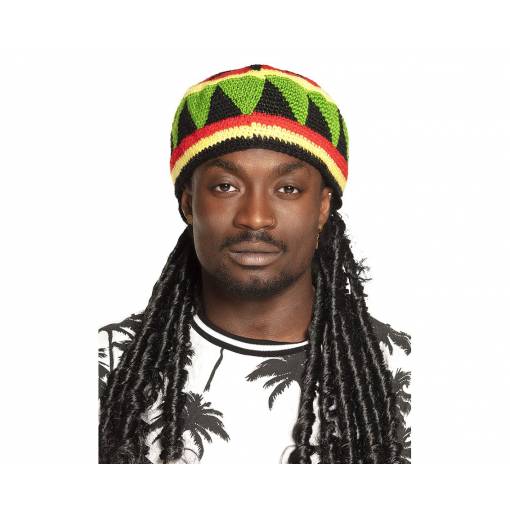 Foto - Perucă bărbați - Rastaman cu dreduri