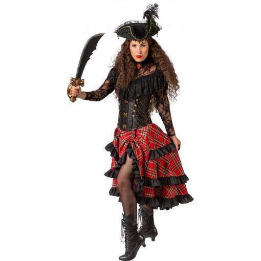 Foto - Corset de damă - Steampunk negru L