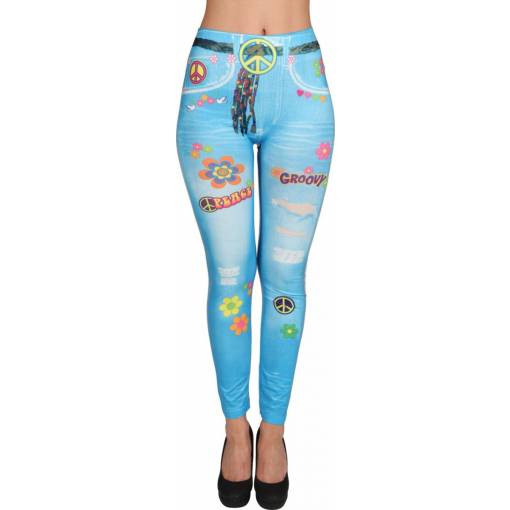 Foto - Leggings de damă - Hippie M/L