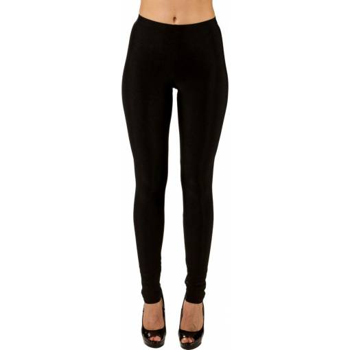 Foto - Leggings pentru femei - Aerobice, negre S/M