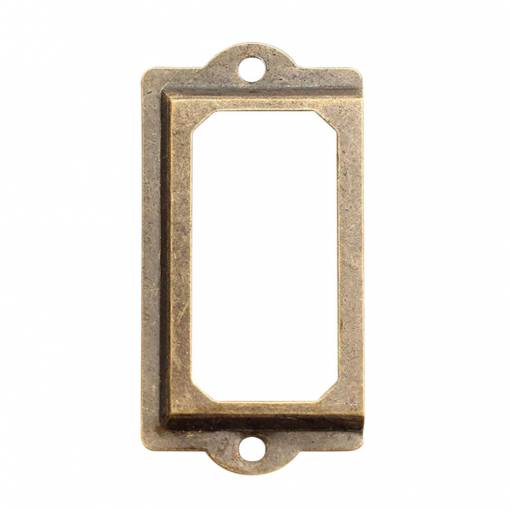 Foto - Placa cu nume pentru ușă 70 x 33 mm - Antic