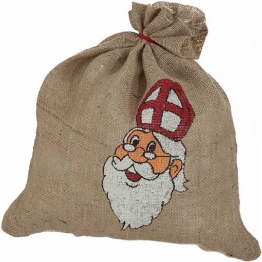 Foto - Sac de cadouri 70 x 50 cm - Moș Crăciun