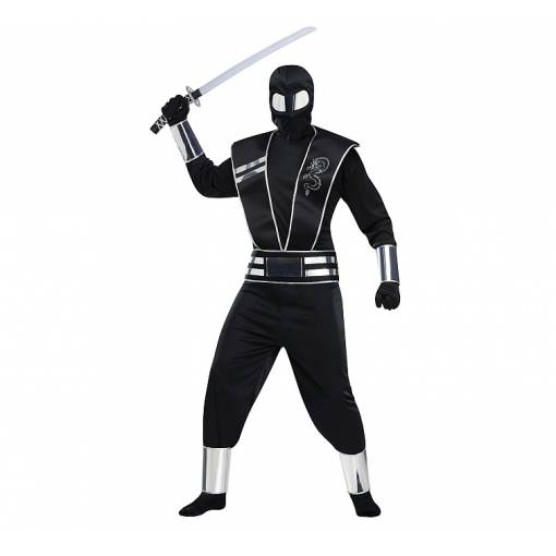 Foto - Costum masculin - Ninja cu oglindă