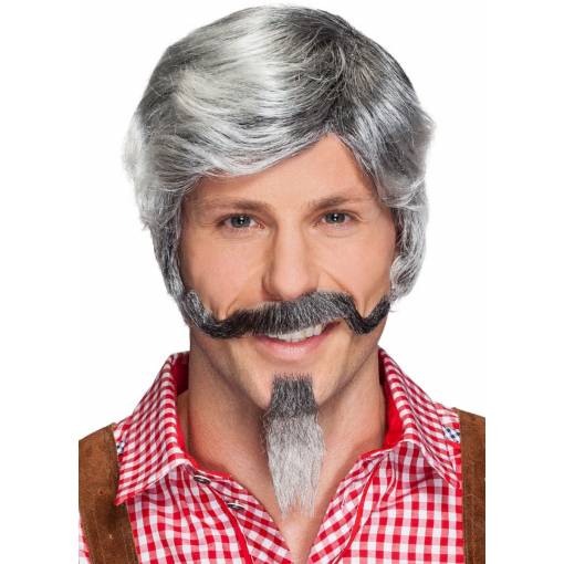 Foto - Mustăți cu barbă - Gri
