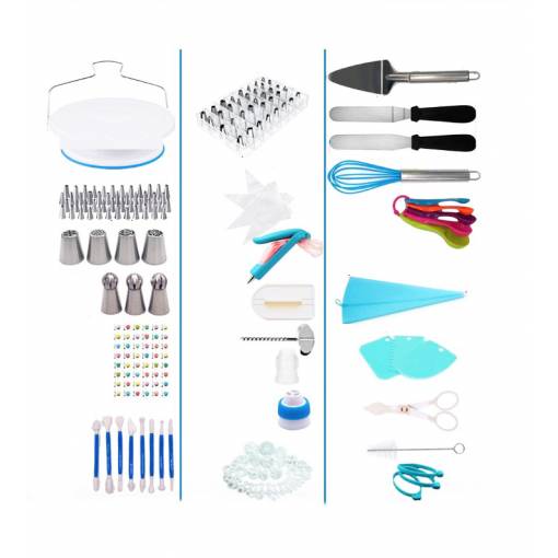 Foto - Set mare de unelte pentru ornare - 220 bucăți