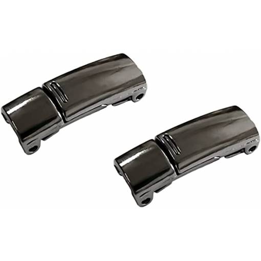 Foto - Clips magnetic din metal pentru șiruri - Argintiu-Negru