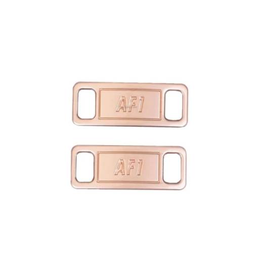 Foto - Cataramă metalică - prindere pentru șireturi AF1 - Aurie mată