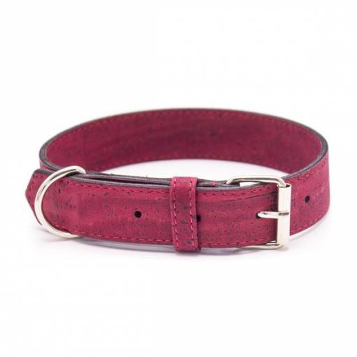 Foto - Colier din plută pentru câini - Vălroș, 58 cm