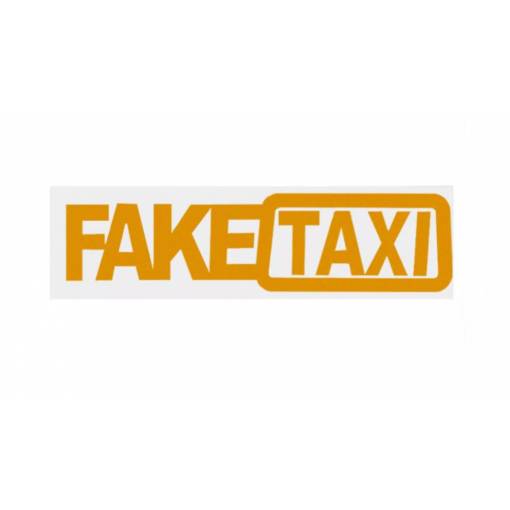 Foto - Autocolant pentru mașină - FAKE TAXI